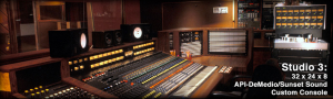 Le studio Sunset Sound à Hollywood
